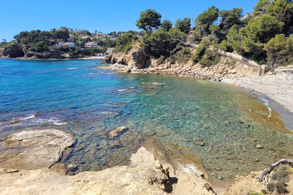 Casa Caledonia - Appartement Dans Villa Avec Jardin Arbore Et Piscine A 500 M De La Mer Benissa Dış mekan fotoğraf