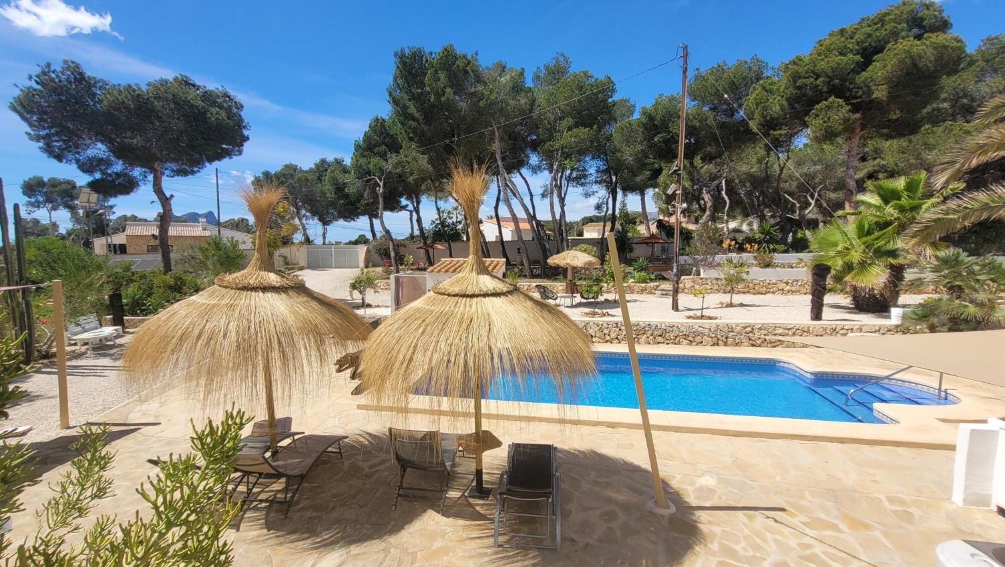 Casa Caledonia - Appartement Dans Villa Avec Jardin Arbore Et Piscine A 500 M De La Mer Benissa Dış mekan fotoğraf